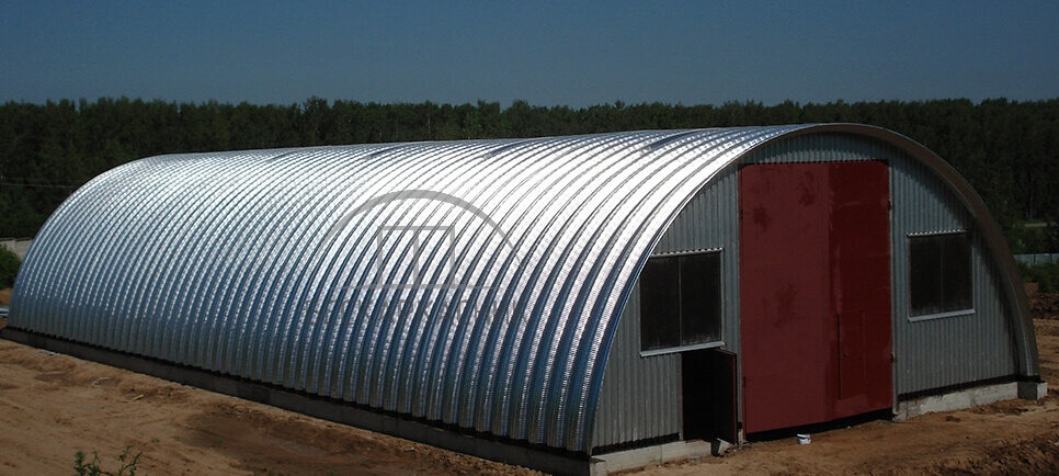Строительство телятника  в Калужской области